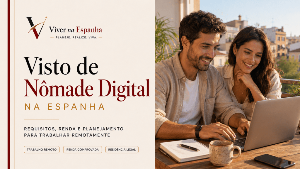 Visto de Nômade Digital da Espanha para Brasileiros 2026